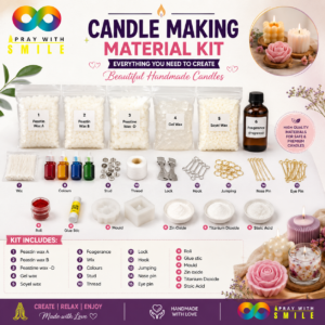 pray with smile candle making kit